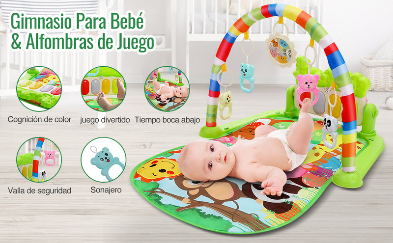 Gimnasio para bebé con piano + regalo especial