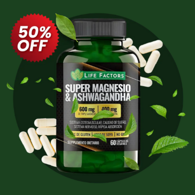 SUPER MAGNESIO & ASHWAGANDHA
